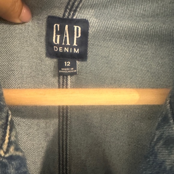 Gap denim jumpsuit - Picture 2 of 2